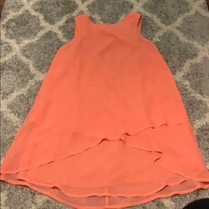 Short pink dress